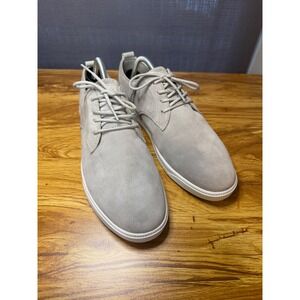 Clae Men's Gray Ellington Suede Casual Shoes Sz 10.5